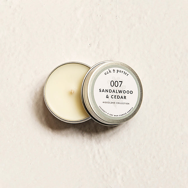 Sandalwood & Cedar Sample Candle
